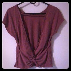 Lululemon twist and train top